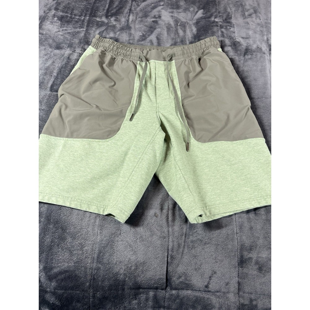 Lululemon Men's City Commute French Terry Seafoam Green 9"in M7AAZS Shorts Large